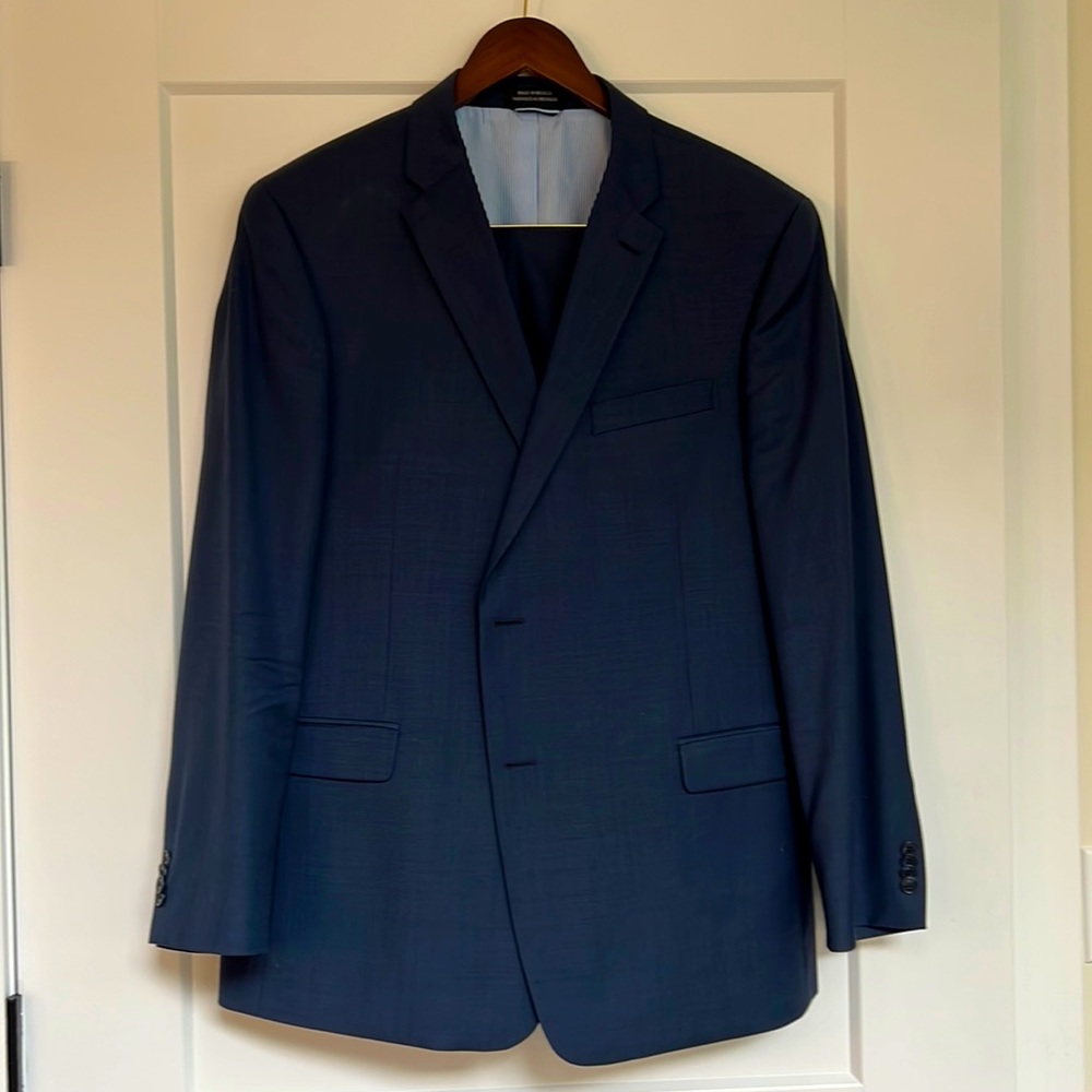 Tommy Hilfiger Navy Blue Mens 2 piece Suit